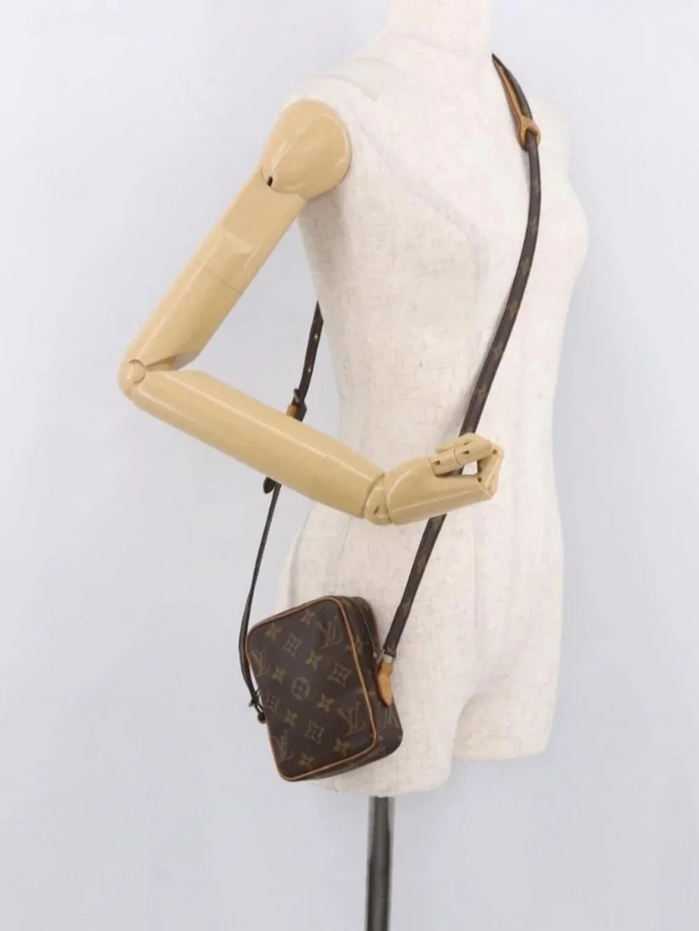 LOUIS VUITTON Monogram Mini Danube Shoulder Bag M45268 LV Auth 188074